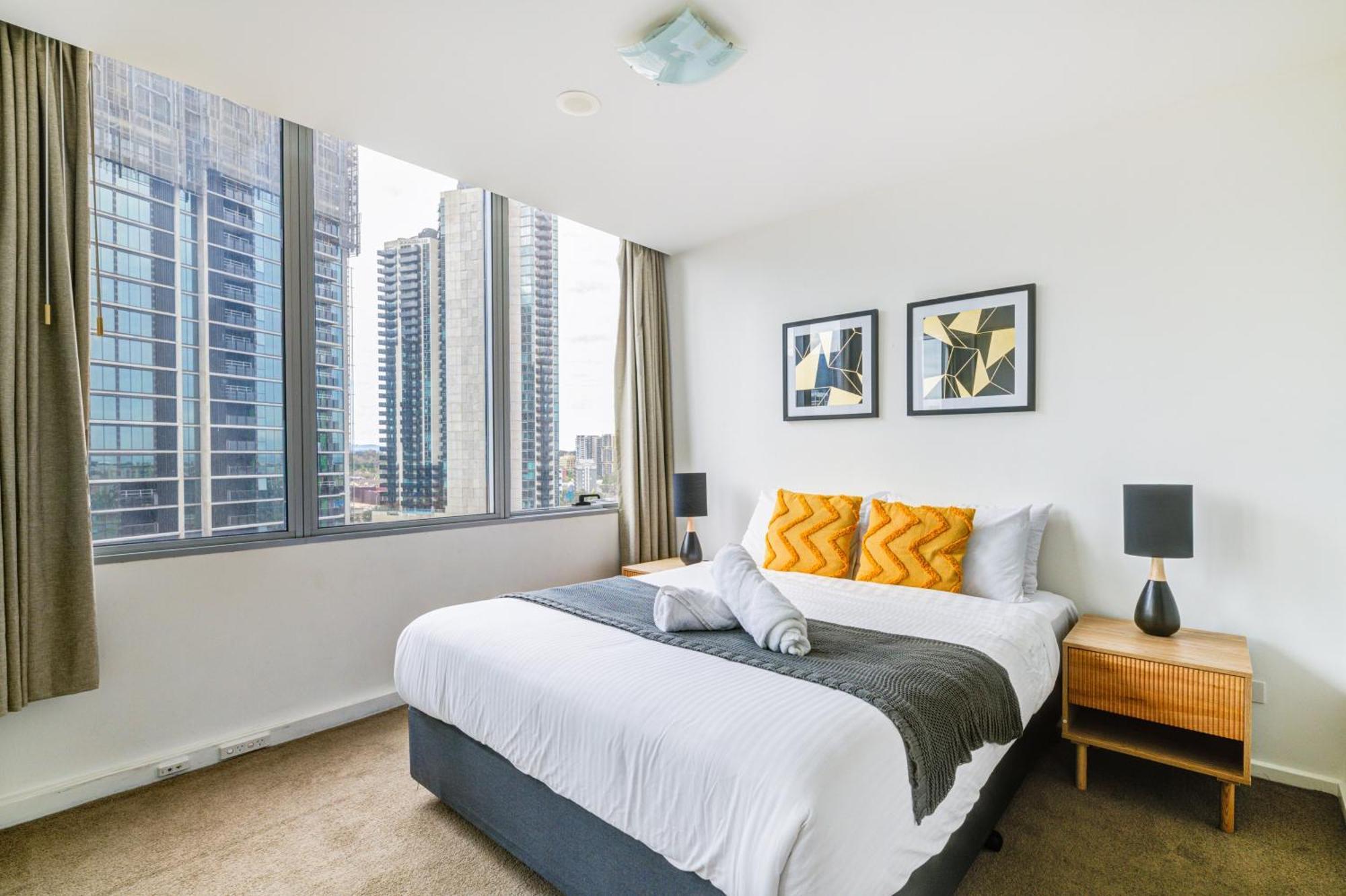Mega Style Apartments Mainpoint Melbourne Bilik gambar
