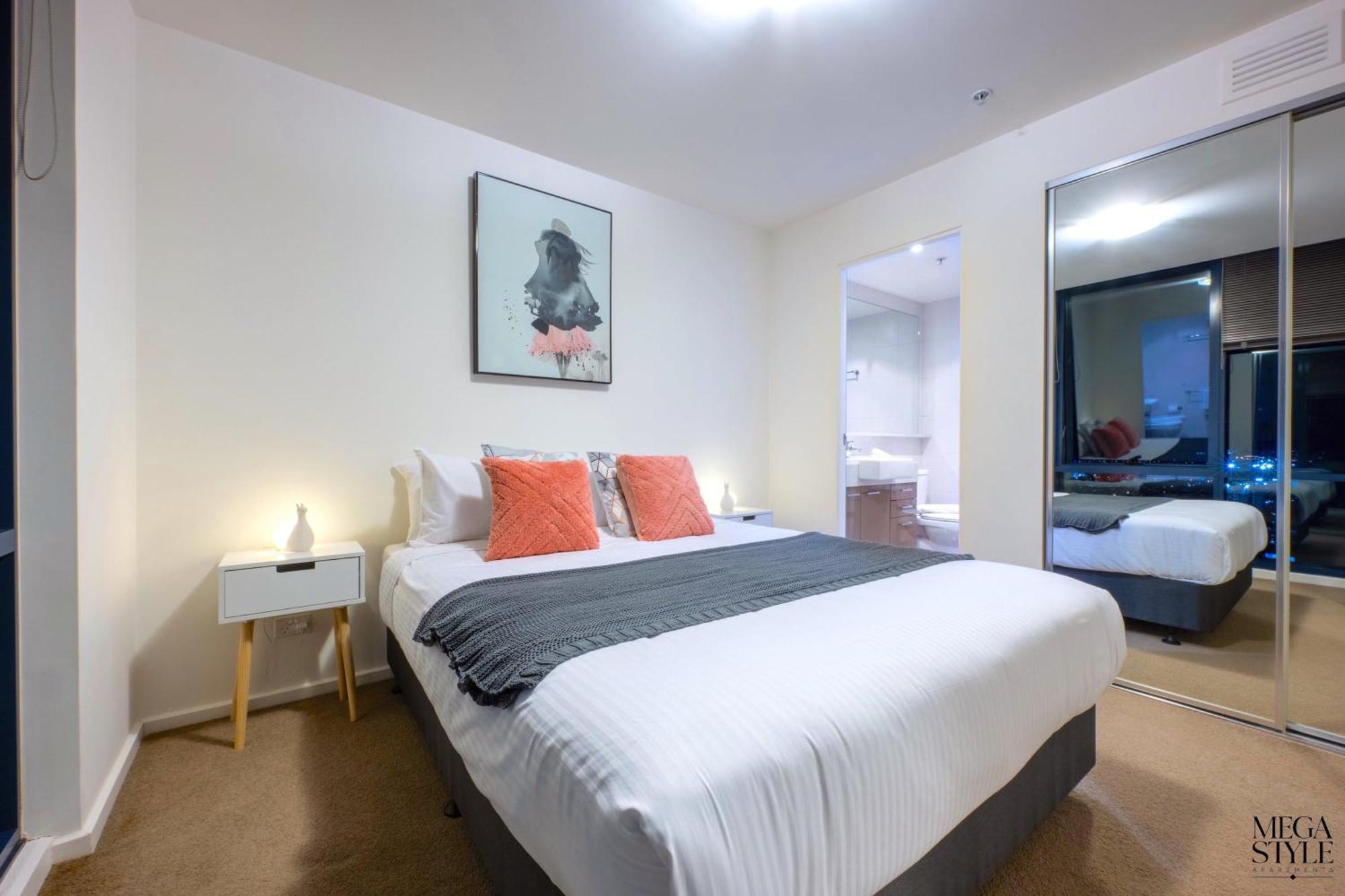 Mega Style Apartments Mainpoint Melbourne Bilik gambar