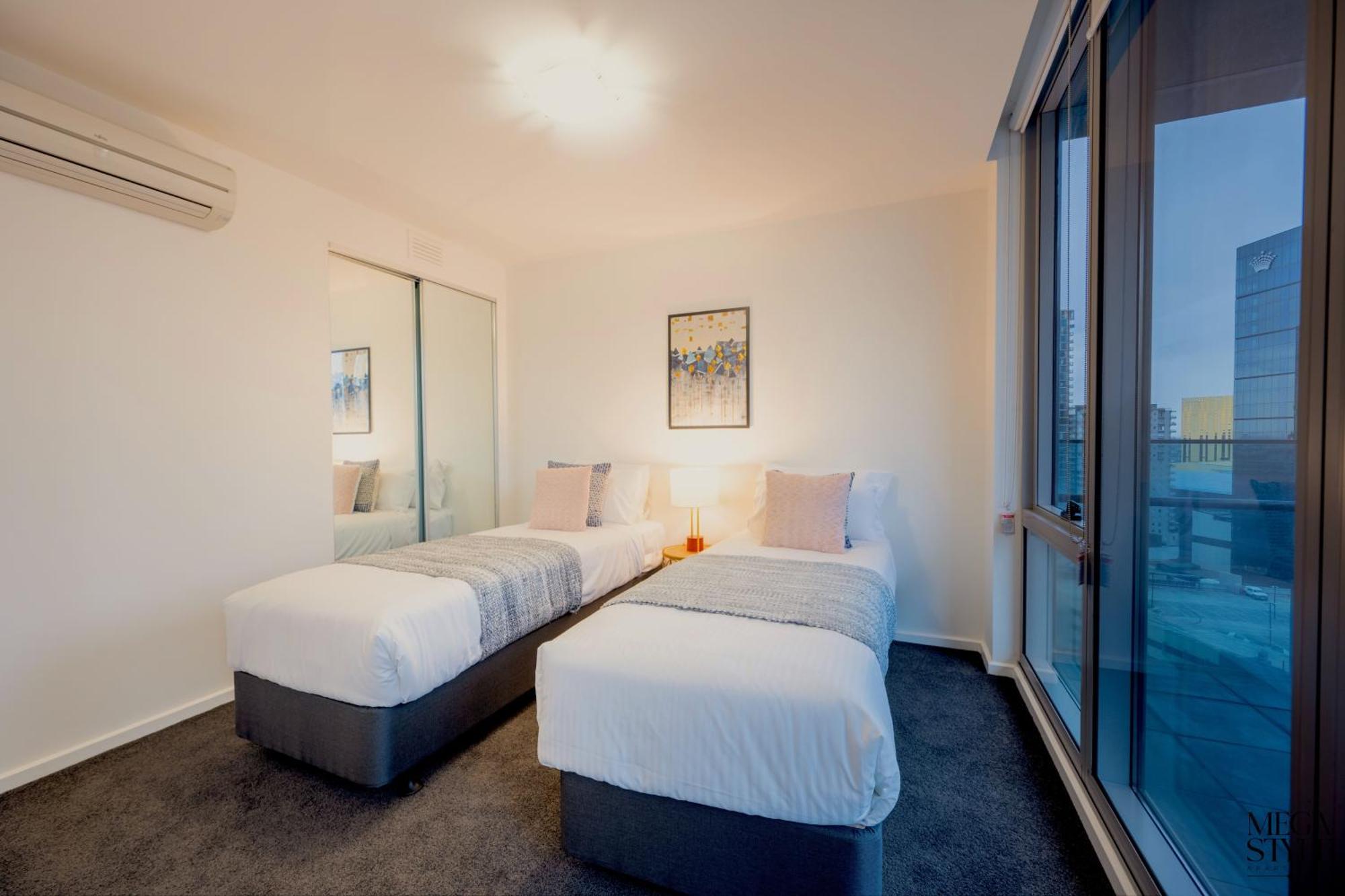 Mega Style Apartments Mainpoint Melbourne Bilik gambar