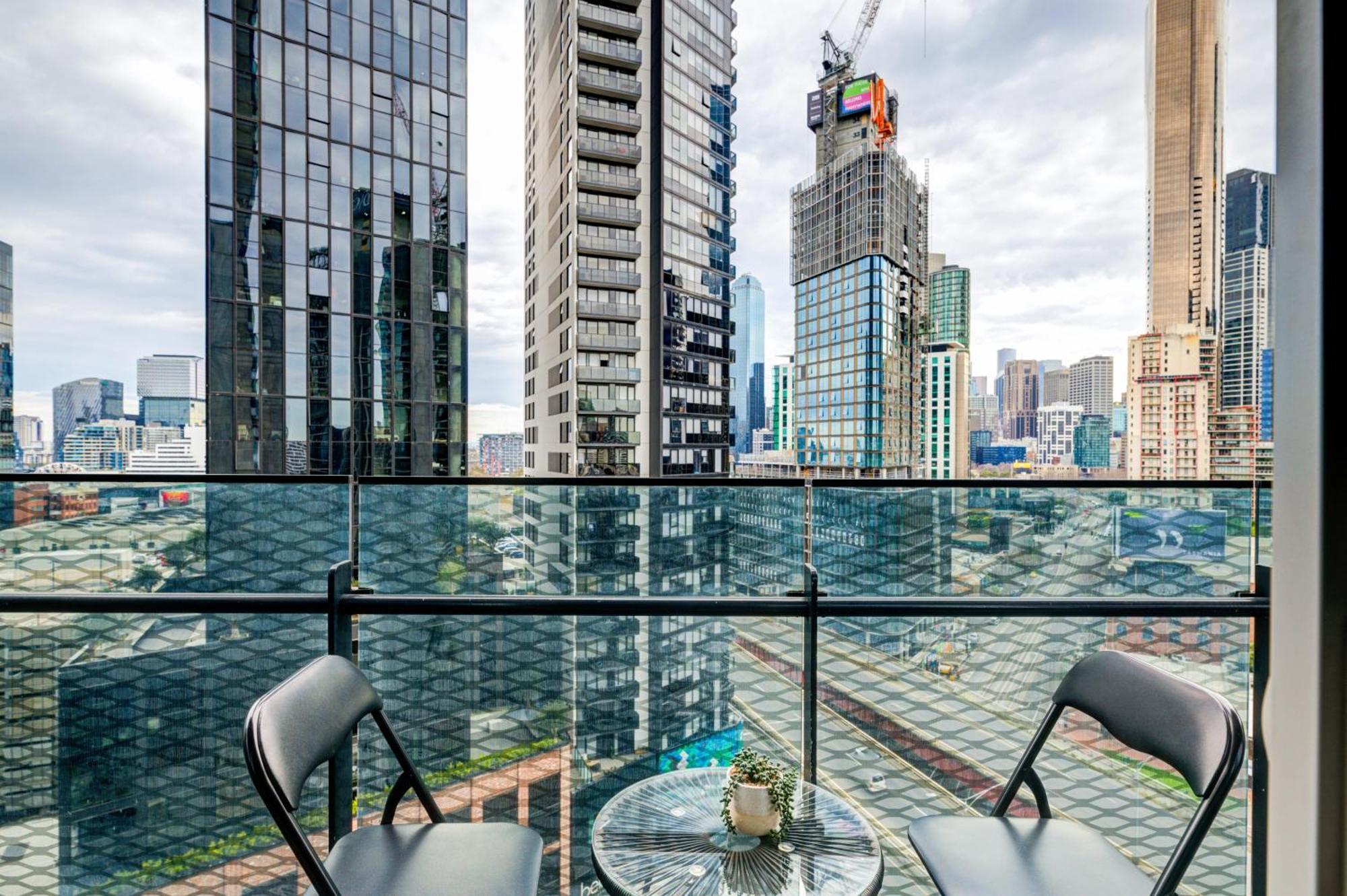 Mega Style Apartments Mainpoint Melbourne Bilik gambar