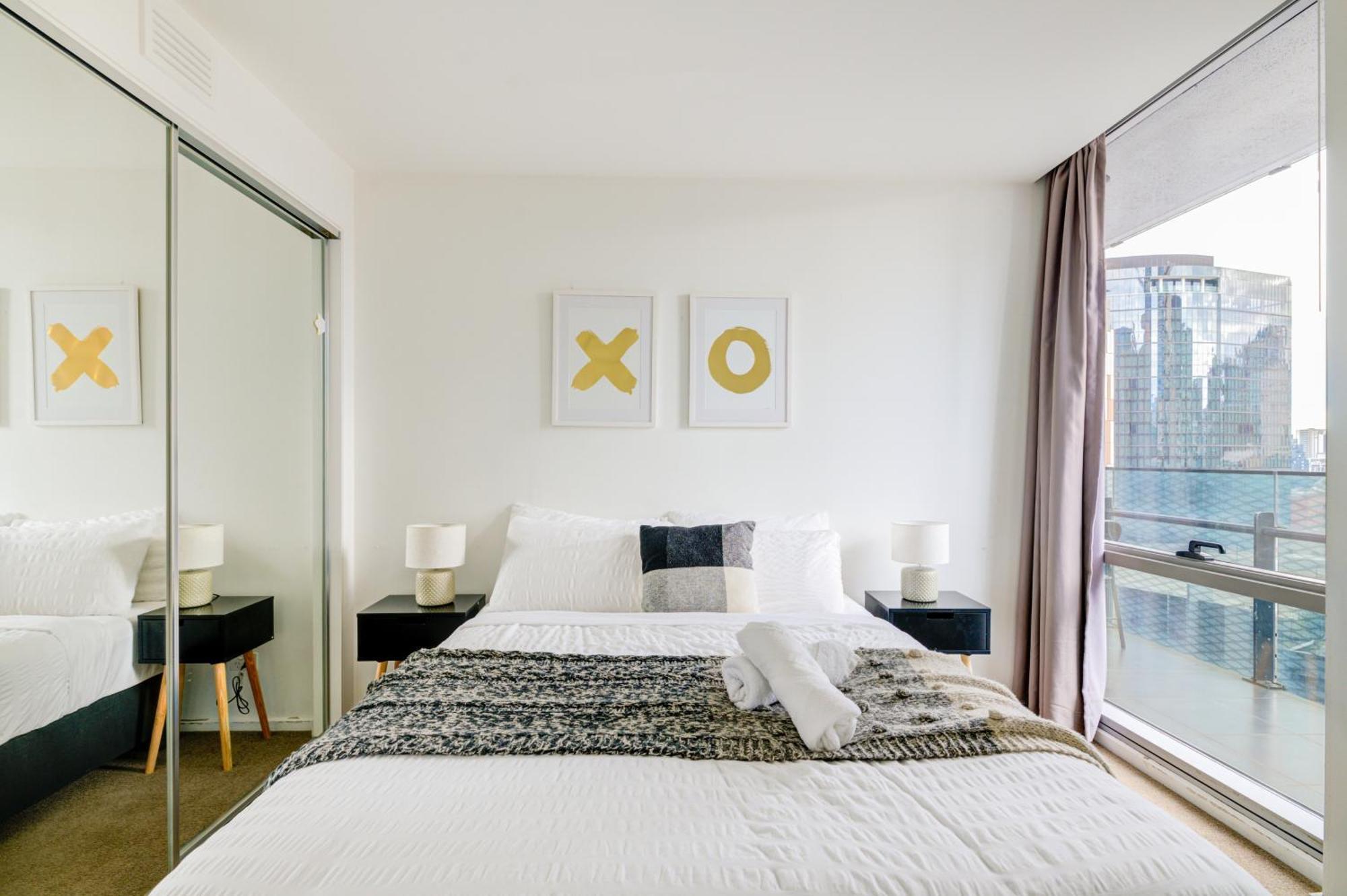 Mega Style Apartments Mainpoint Melbourne Bilik gambar