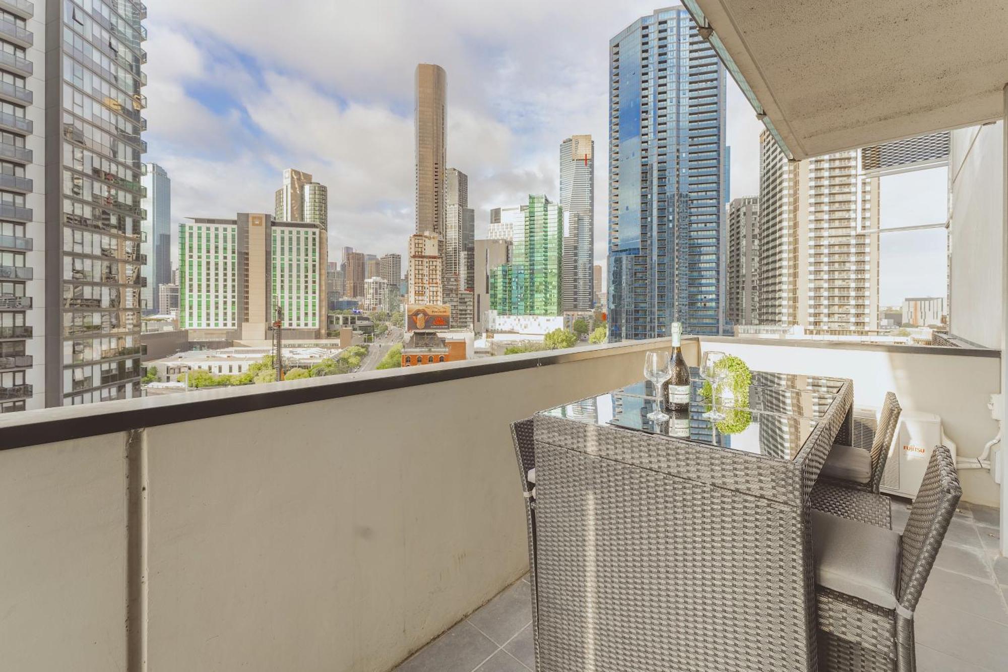 Mega Style Apartments Mainpoint Melbourne Bilik gambar