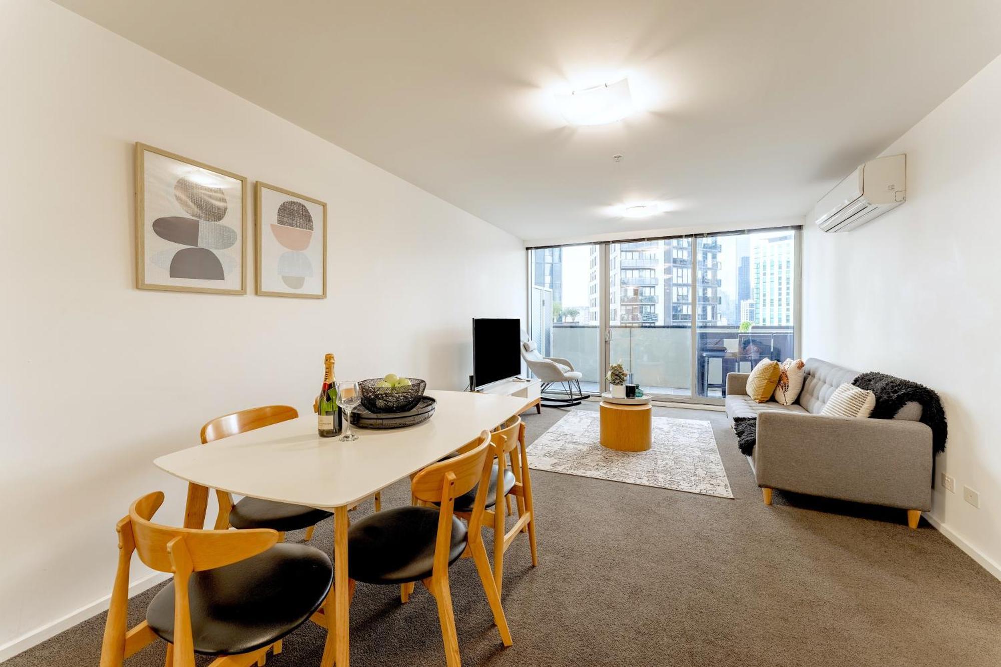 Mega Style Apartments Mainpoint Melbourne Bilik gambar