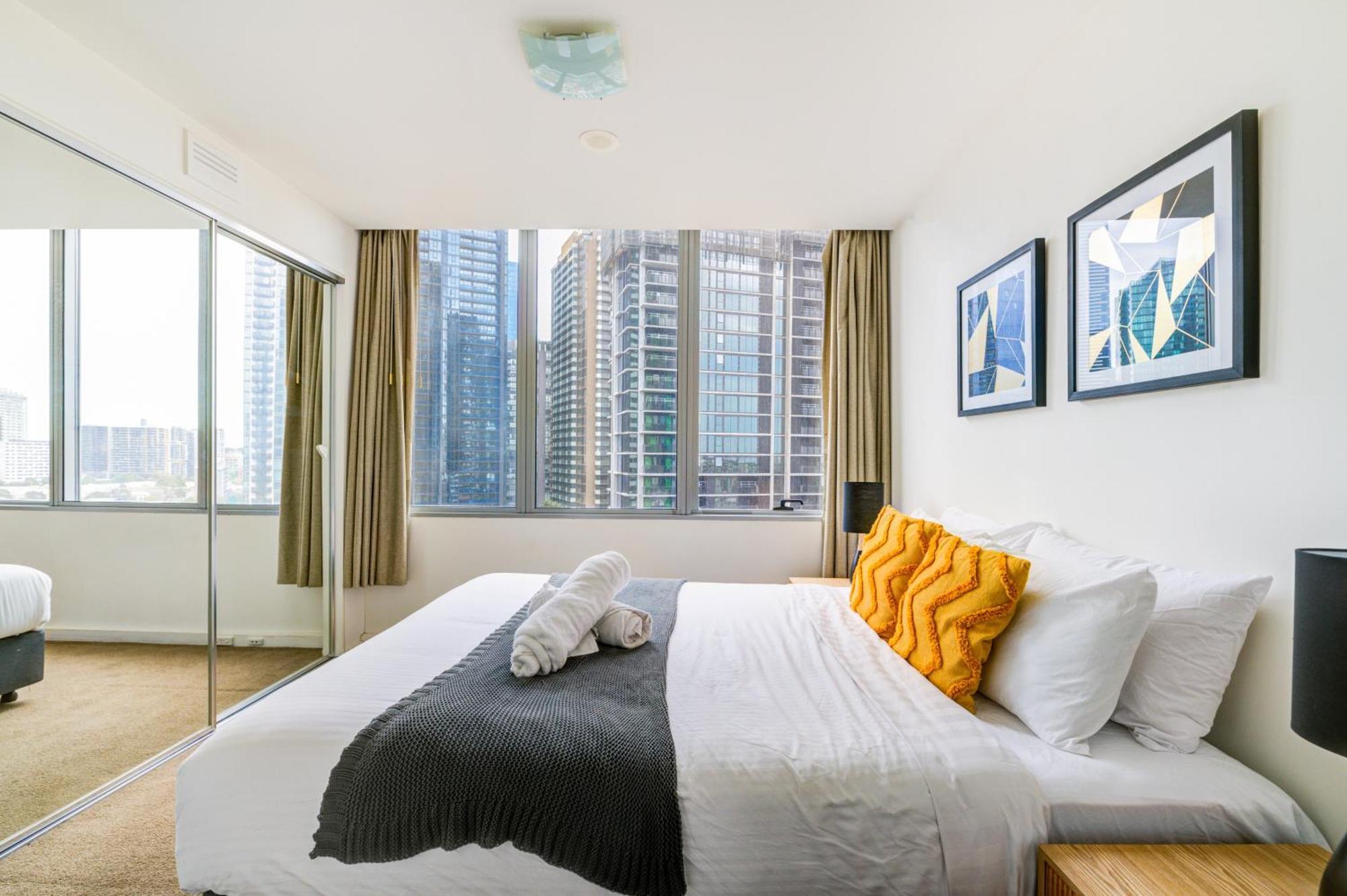 Mega Style Apartments Mainpoint Melbourne Bilik gambar