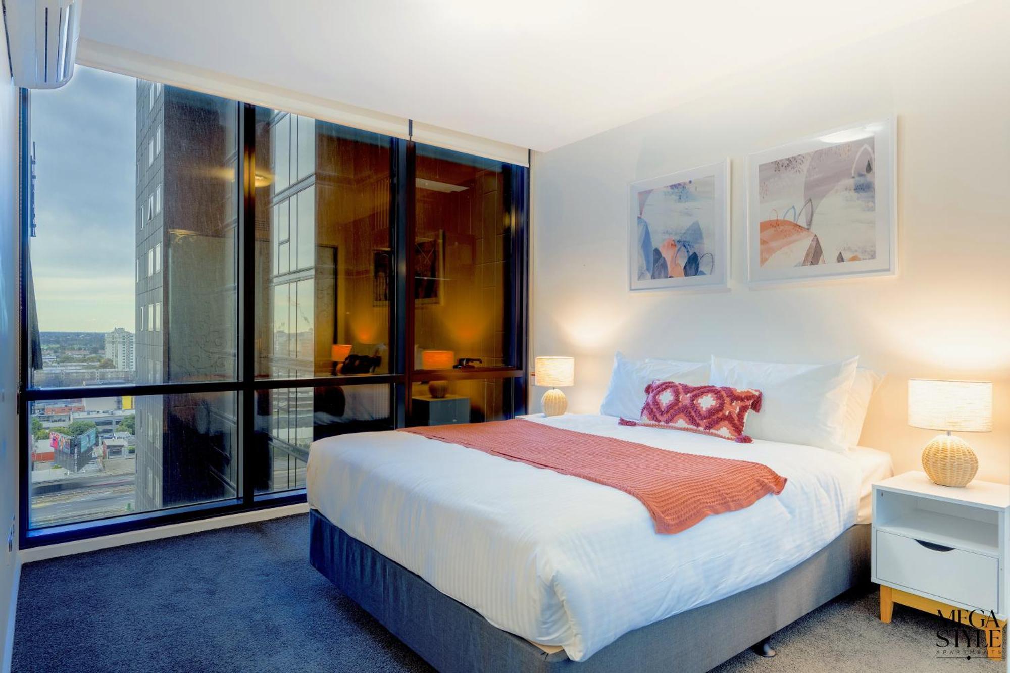 Mega Style Apartments Mainpoint Melbourne Bilik gambar