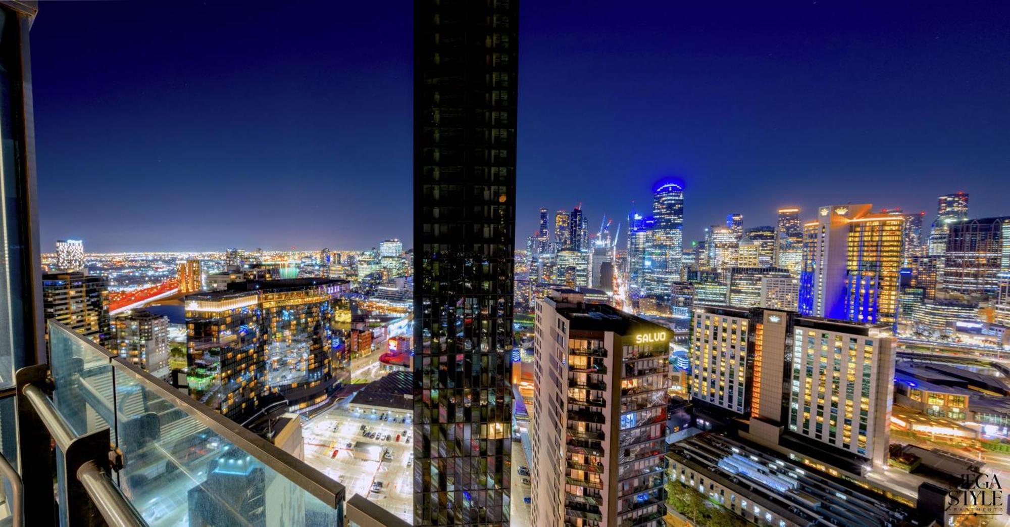 Mega Style Apartments Mainpoint Melbourne Bilik gambar