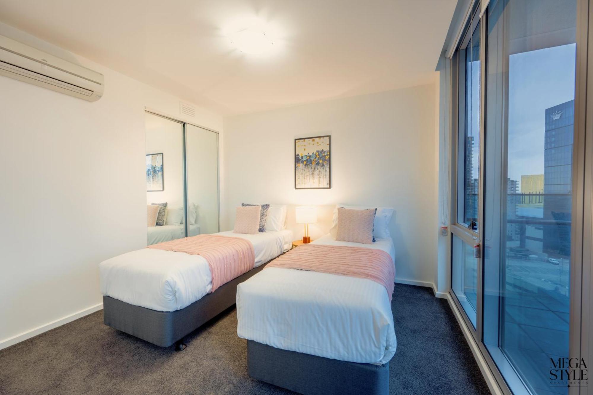 Mega Style Apartments Mainpoint Melbourne Bilik gambar