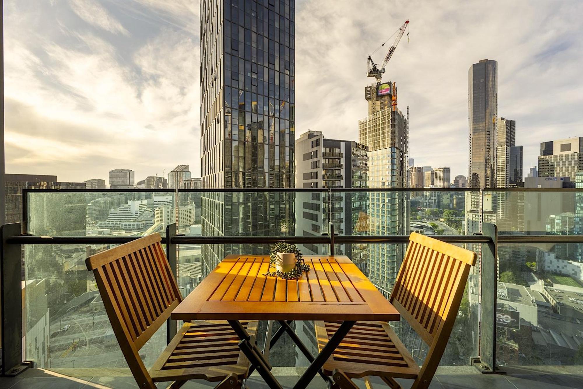Mega Style Apartments Mainpoint Melbourne Bilik gambar