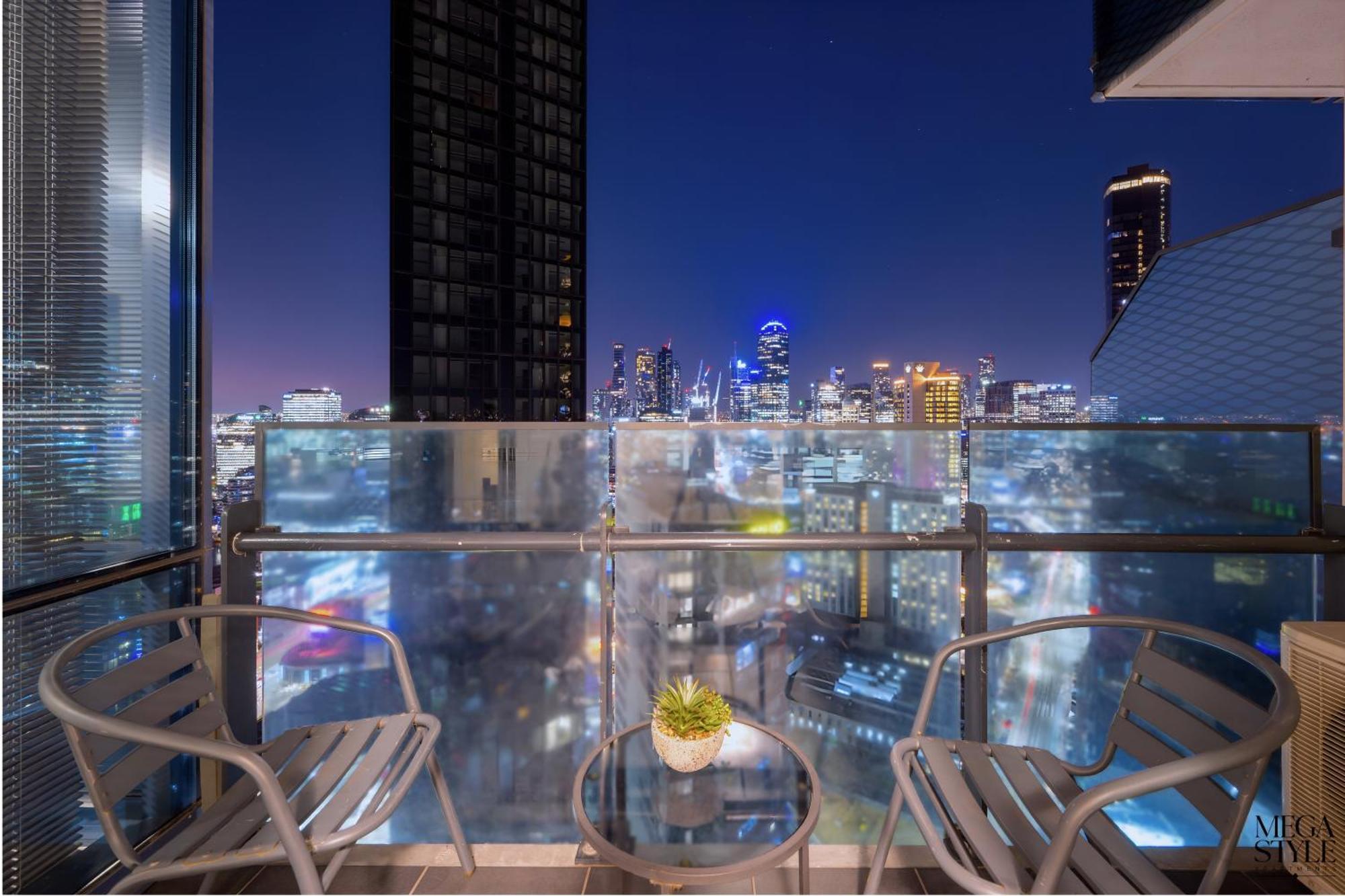 Mega Style Apartments Mainpoint Melbourne Bilik gambar
