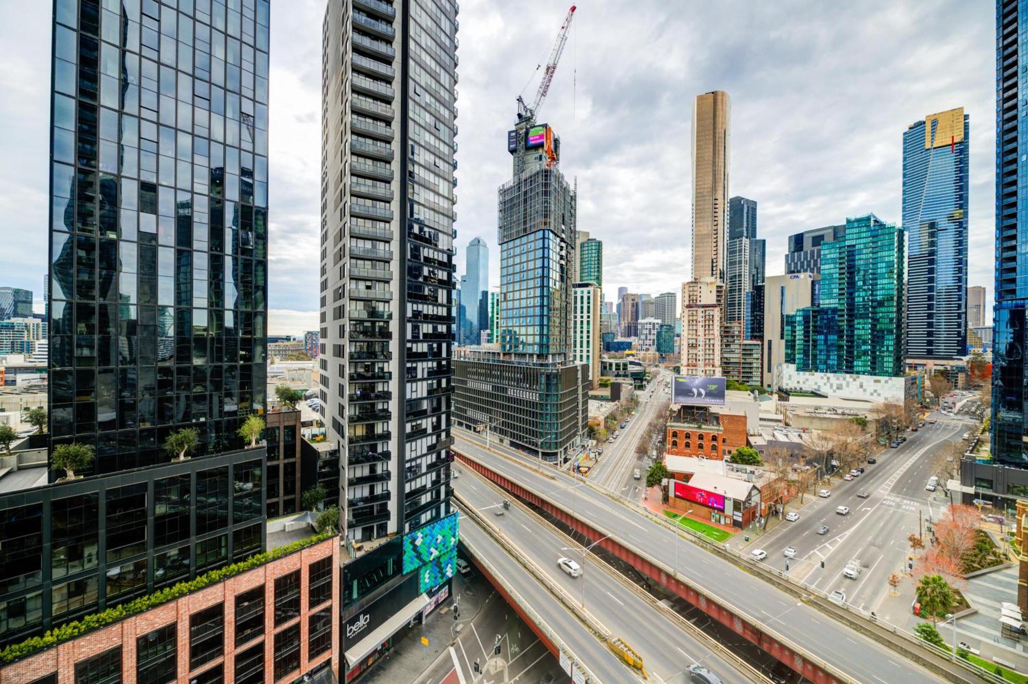 Mega Style Apartments Mainpoint Melbourne Bilik gambar
